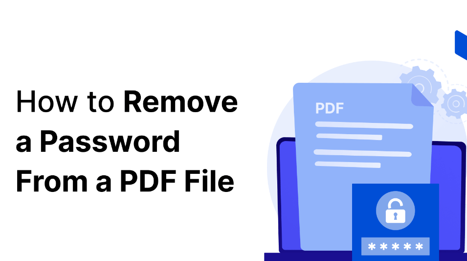 How to remove Password From a Pdf File