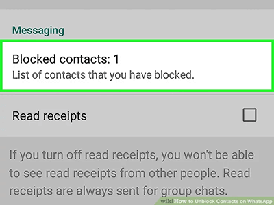 blocked contacts messaging settings pic 6