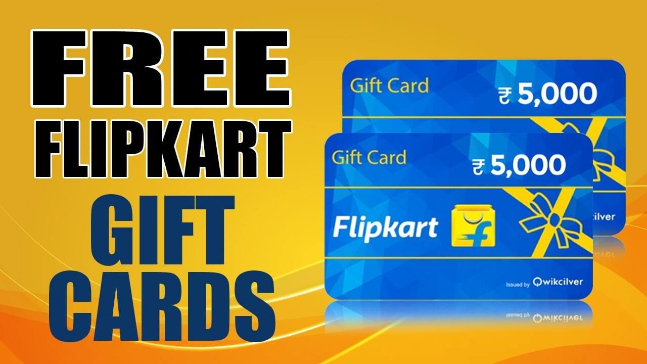 Limited Time Offer: Grab Your Free Flipkart.com Gift Card Number and Pin Now!