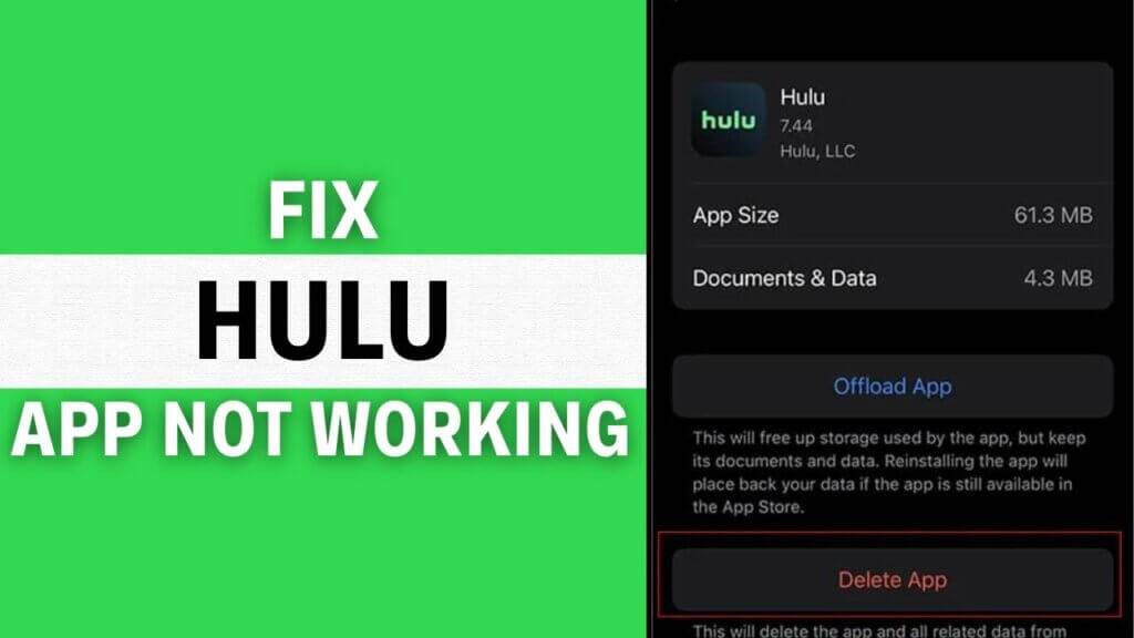 Hulu not working