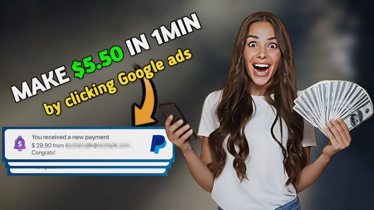 Get Paid $10.00 Every Minute Watching Google Ads – GetPaidTo.com